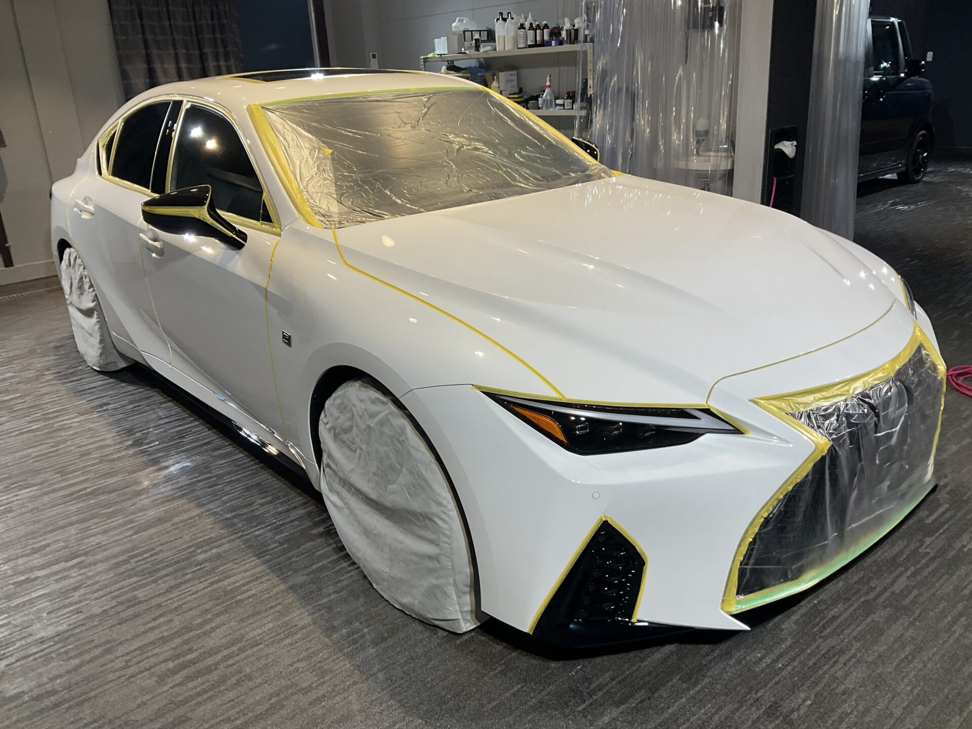 K様　LEXUS IS500　ハイモース施工